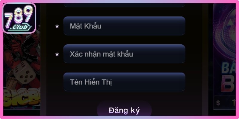 Đăng Ký 789club 2 Truy cập link hoặc app chính thức để đăng ký 789club nhanh chóng