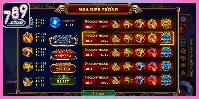 Kho Báu Tứ Linh 789club, Săn Thưởng Đậm Sắc Huyền Thoại 2 Kho báu tứ linh 789club với chủ đề huyền thoại phương Đông