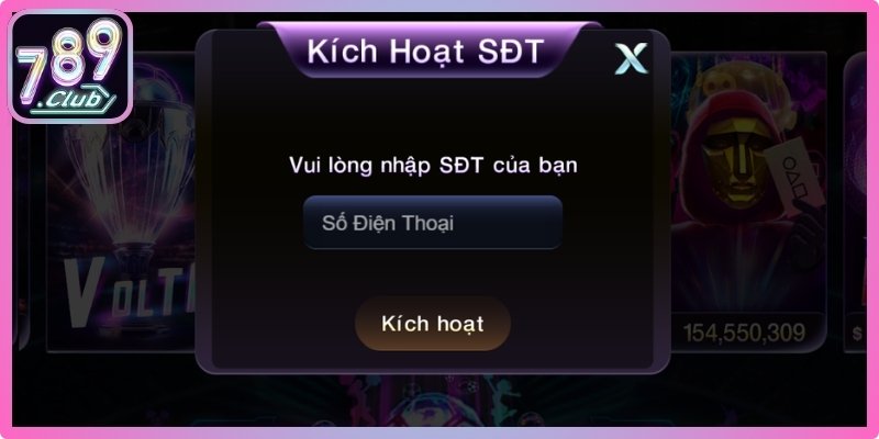 Nạp Tiền 789Club 1 Xác minh tài khoản đầy đủ trước khi nạp tiền 789club