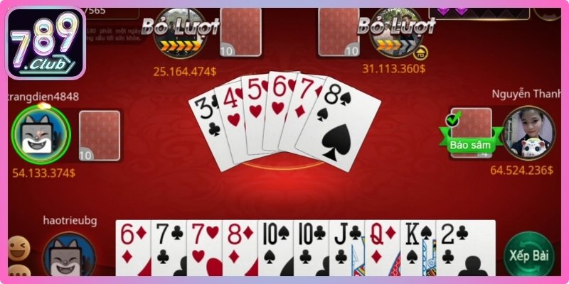 Trải nghiệm đấu trí sâm lốc 789club  đầy cuốn hút
