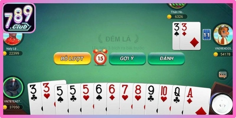 Tiến Lên Đếm Lá 789club, Thử Thách Tư Duy Từng Nước Đi 3 Mục đích trong ván cược